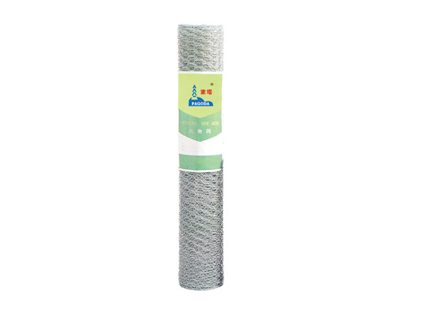 Hexagonal wire netting